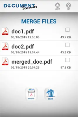 Document Scanner android App screenshot 0